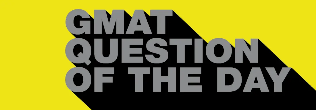 GMAT Question of the Day Geometry