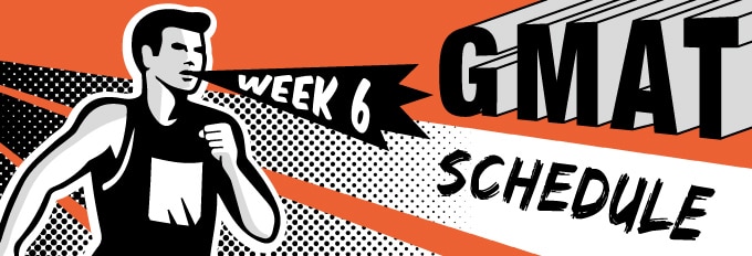gmat study schedule week 7 runner