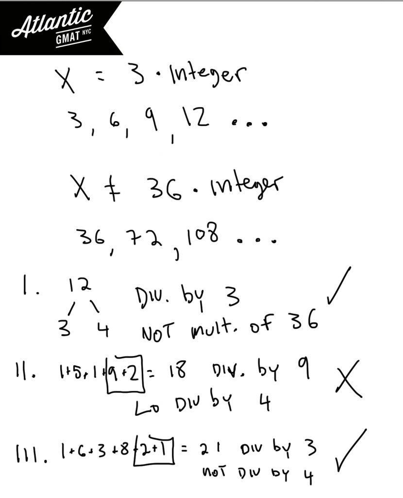 gmat question of the day problem solving number properties divisibility solution diagram