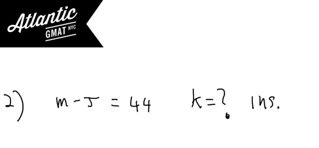 gmat question of the day data sufficiency number properties solution statement 2 diagram