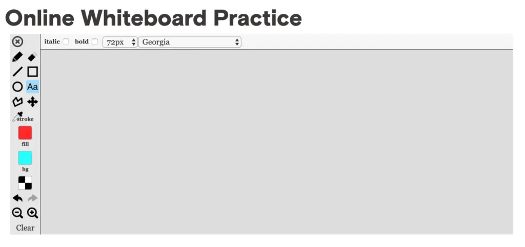 GMAT Whiteboard Practice Tool