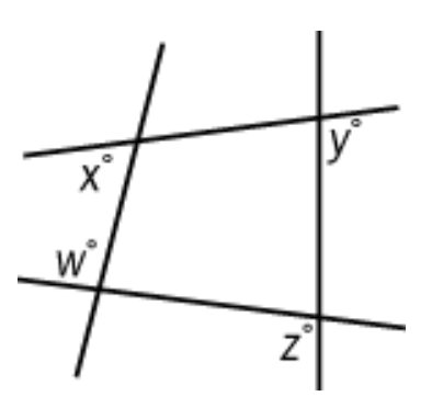 What is the value of x + y in the figure above? | Atlantic GMAT Tutoring