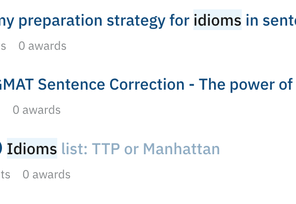 Sentence Correction Idiom Reddit Posts