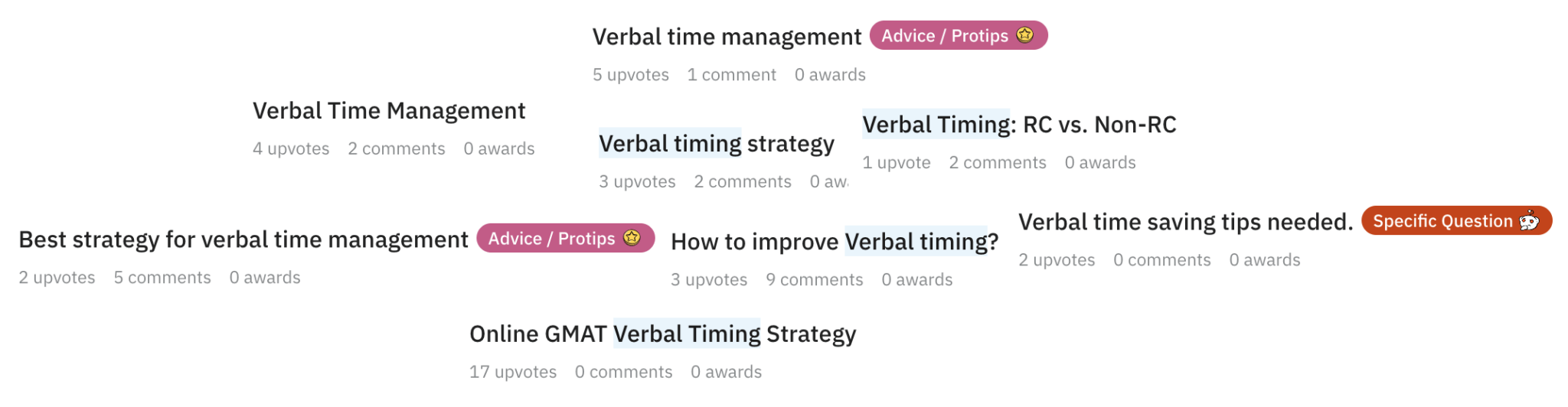 GMAT Verbal Timing Strategies